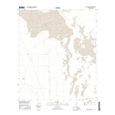 2016 Map of Linda Lake South, 2016 Print