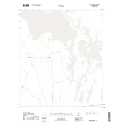 2019 Map of Linda Lake South, 2019 Print