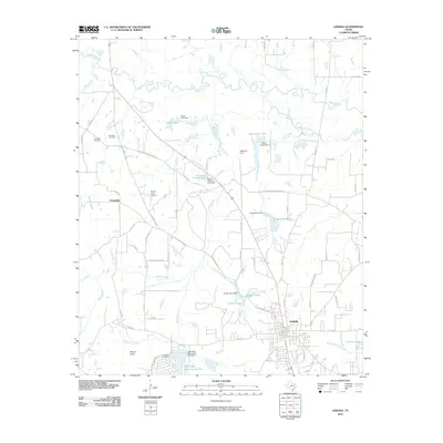 2010 Map of Lindale, 2010 Print