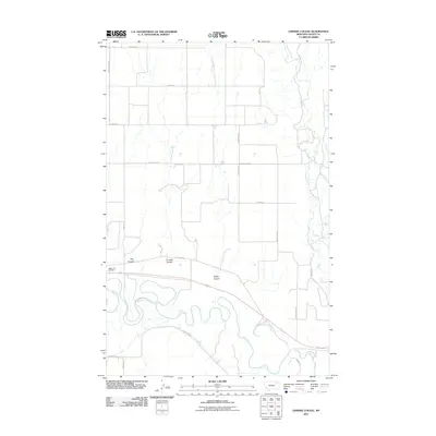 2011 Map of Lindeke Coulee, 2011 Print
