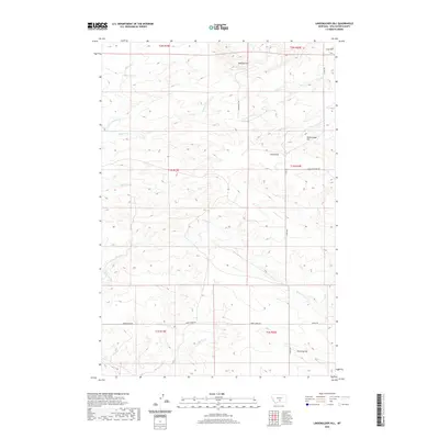 2020 Map of Lindemulder Hill, 2020 Print