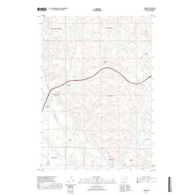 2017 Map of Linden, 2017 Print