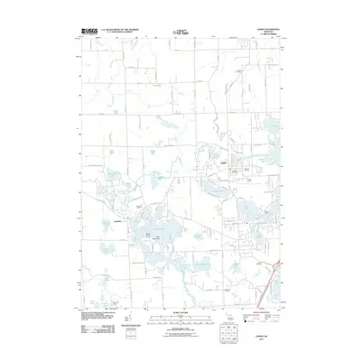 2011 Map of Linden, 2011 Print