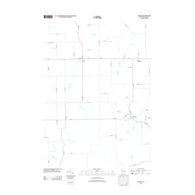 2013 Map of Linden, 2013 Print