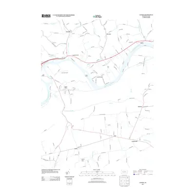 2013 Map of Linden, 2013 Print