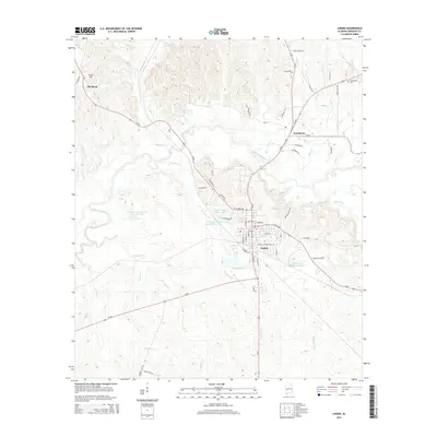 2014 Map of Linden, 2014 Print