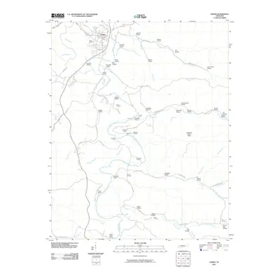 2010 Map of Linden, 2010 Print