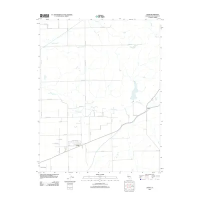 2012 Map of Linden, 2012 Print