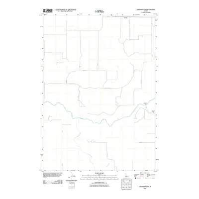 2010 Map of Linderman Dam, 2010 Print
