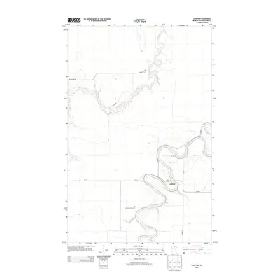 2013 Map of Lindford, 2013 Print