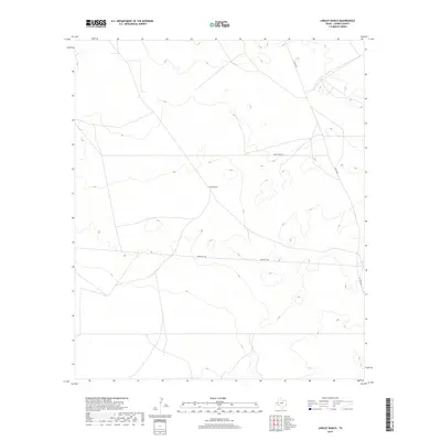 2019 Map of Lindley Ranch, 2019 Print