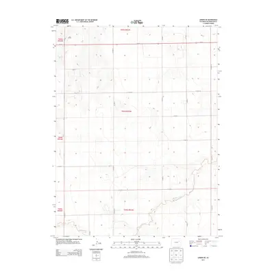 2013 Map of Lindon NE, 2013 Print