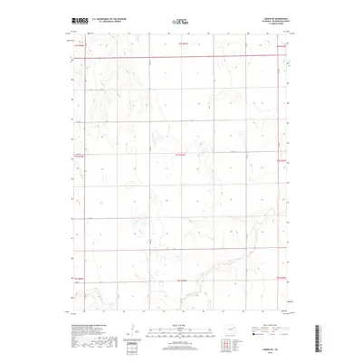 2019 Map of Lindon NE, 2019 Print