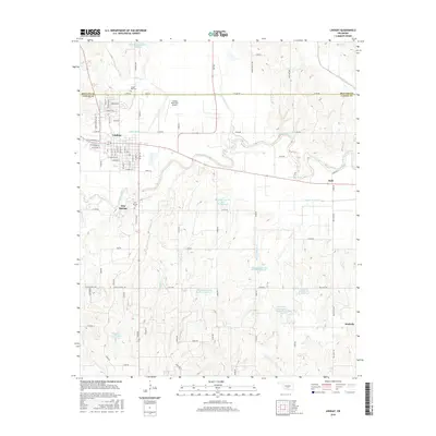 2016 Map of Lindsay, 2016 Print