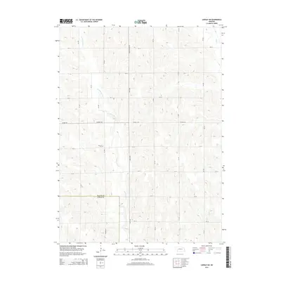 2014 Map of Lindsay SW, 2014 Print