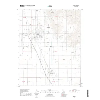2018 Map of Lindsay, 2018 Print