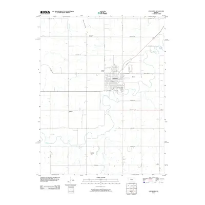 2010 Map of Lindsborg, 2010 Print