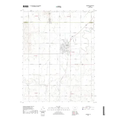 2018 Map of Lindsborg, 2018 Print