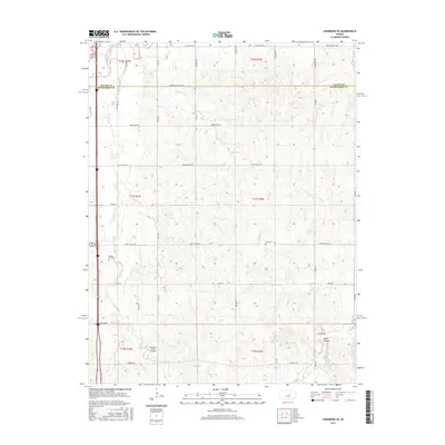 2015 Map of Lindsborg SE, 2015 Print