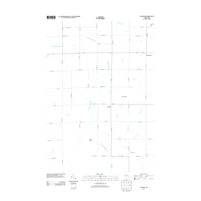 2013 Map of Lindsey, 2013 Print