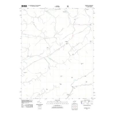 2011 Map of Lindside, 2011 Print