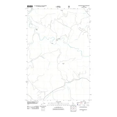 2011 Map of Lindstrom Peak, 2011 Print