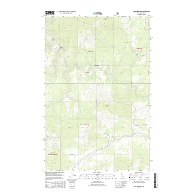 2017 Map of Lindstrom Peak, 2017 Print