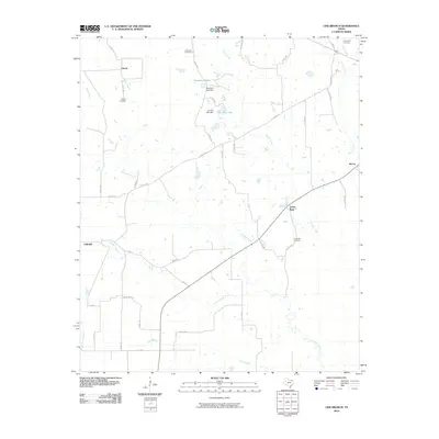 2010 Map of Line Branch, 2010 Print