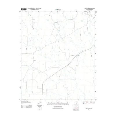 2012 Map of Line Branch, 2012 Print