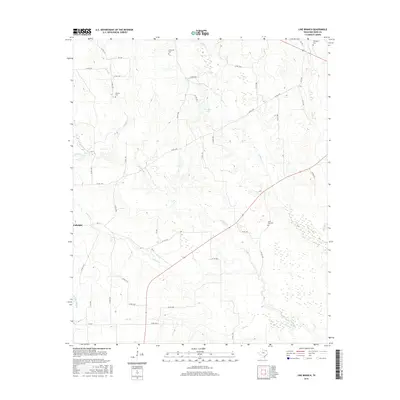 2016 Map of Line Branch, 2016 Print