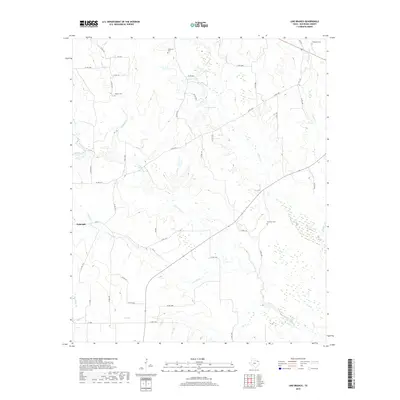 2019 Map of Line Branch, 2019 Print