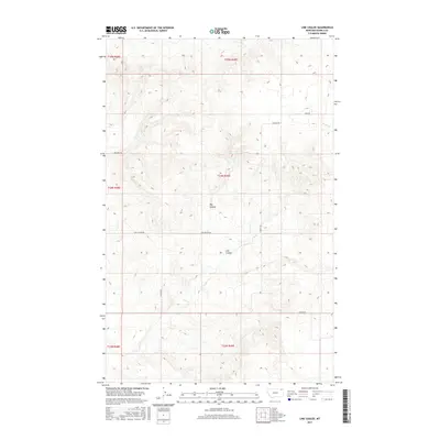 2017 Map of Line Coulee, 2017 Print