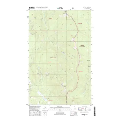 2017 Map of Line Point, 2017 Print