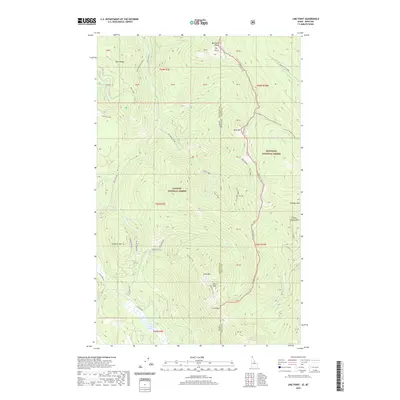 2020 Map of Line Point, 2020 Print