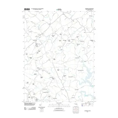 2011 Map of Lineboro, 2011 Print