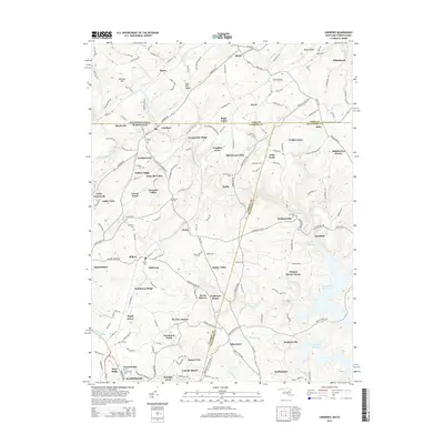 2014 Map of Lineboro, 2014 Print