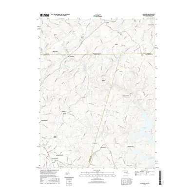 2016 Map of Lineboro, 2016 Print