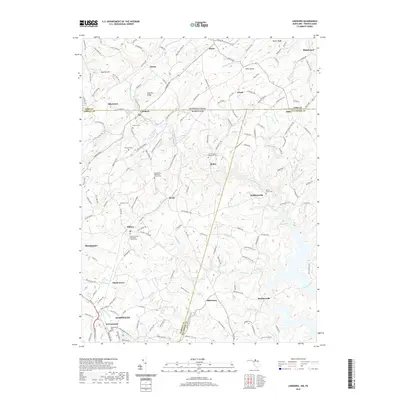 2019 Map of Lineboro, 2019 Print