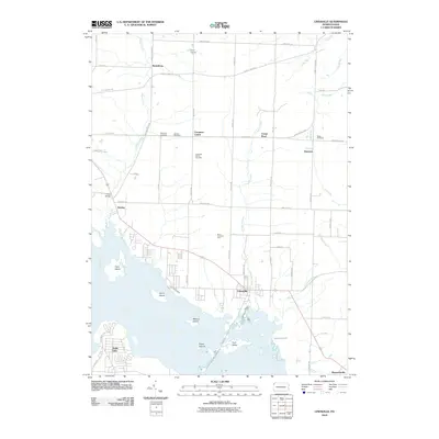 2010 Map of Linesville, 2010 Print