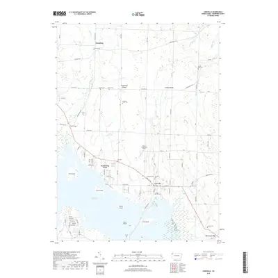 2019 Map of Linesville, 2019 Print