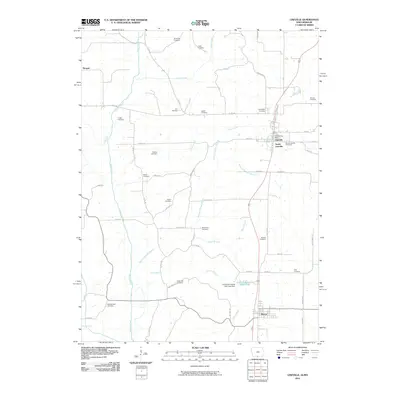 2010 Map of Lineville, 2010 Print