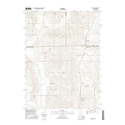 2015 Map of Lineville, 2015 Print