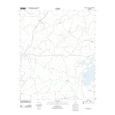 2011 Map of Lineville East, 2011 Print
