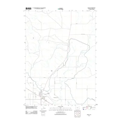 2012 Map of Lingle, 2012 Print