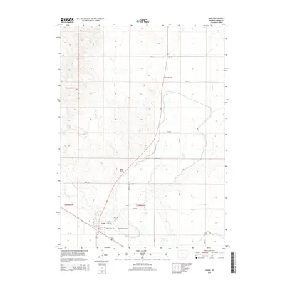2015 Map of Lingle, 2015 Print