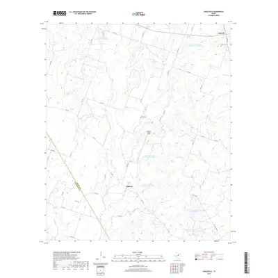 2019 Map of Lingleville, 2019 Print
