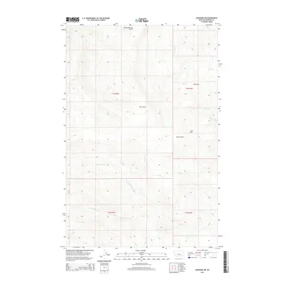 2014 Map of Lingshire NW, 2014 Print