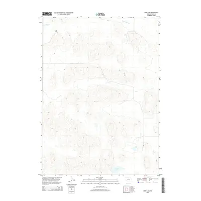 2014 Map of Linke Lake, 2014 Print