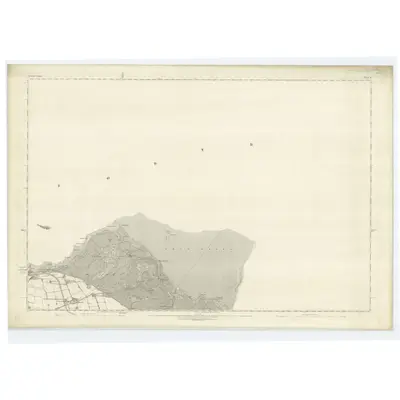 1854 Map of Linlithgowshire, Sheet 3, 1856 Print