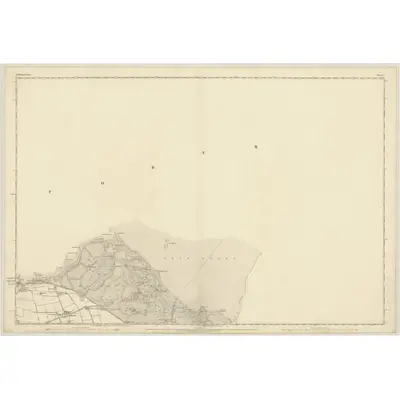 1854 Map of Linlithgowshire, Sheet 3, 1856 Print
